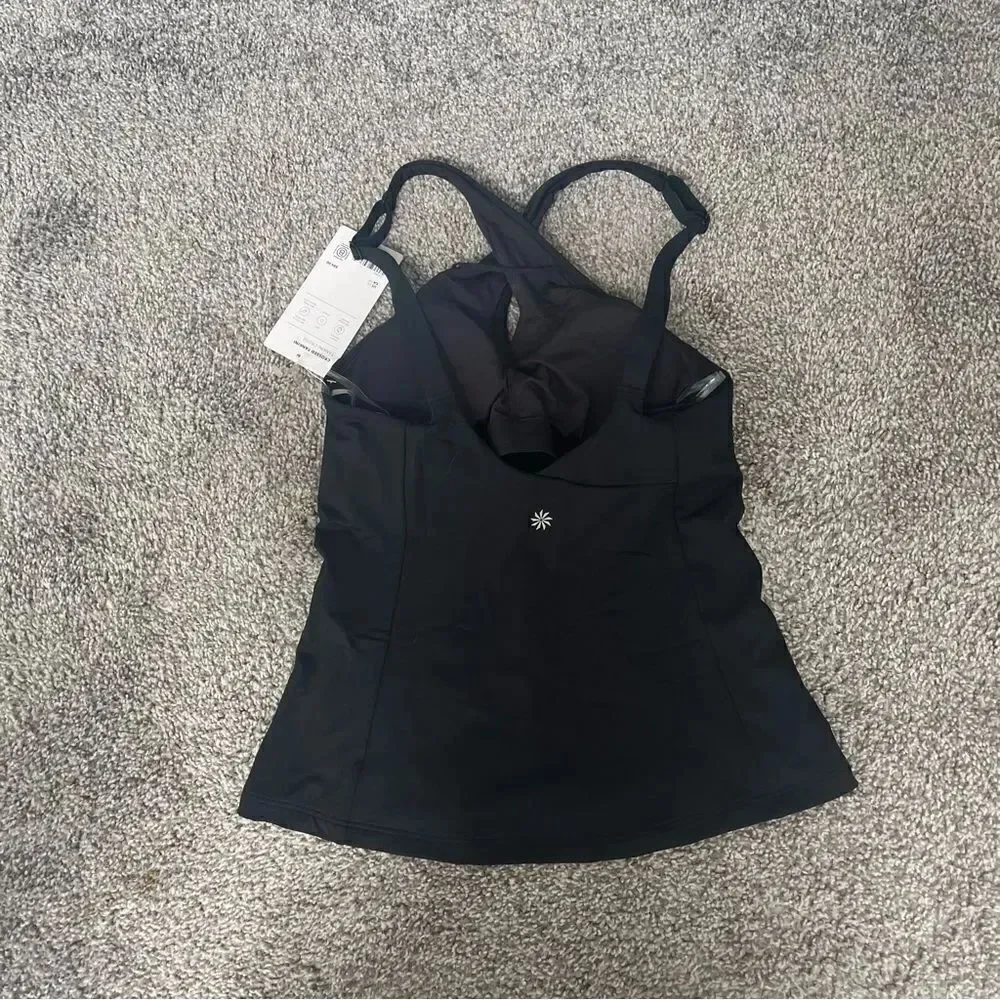 Athleta Crossed Tankini Top